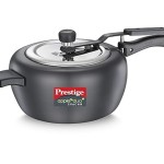 Prestige Apple DUO Plus Svachh Hard Anodised Inner Lid Pressure Cooker, 5L