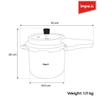 IMPEX Delight 5L Cooker