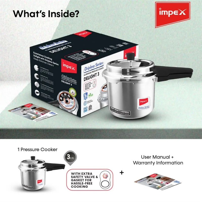 IMPEX Delight 3L Cooker