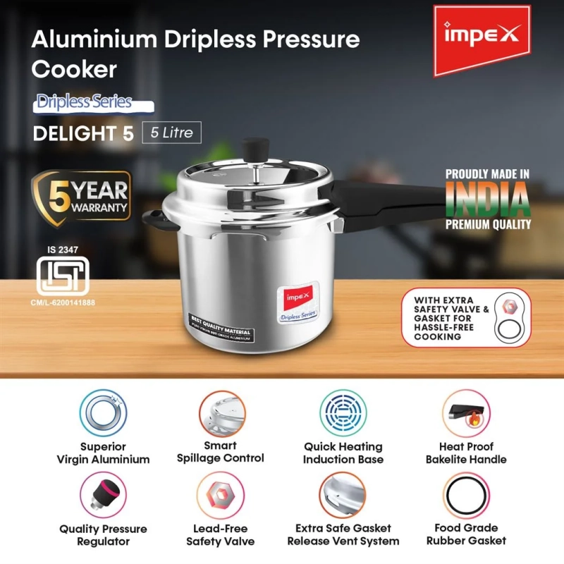 IMPEX Delight 5L Cooker