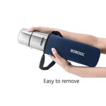 Borosil Vacuum Flask Thermo 750ML, Blue