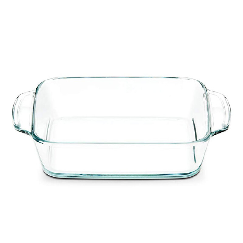 Borosil Square Dish With Handle Without Lid 800ML