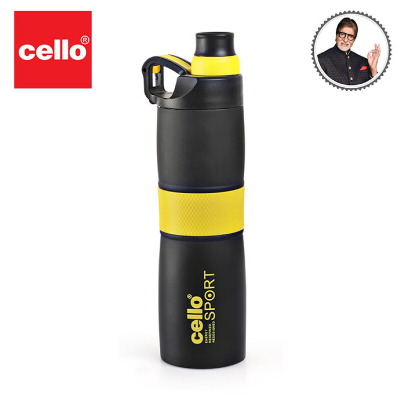 Cello Force Stainless Steel Sports Bottle 700ML