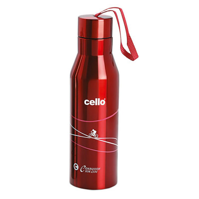 Cello Refresh Stainless Steel Sports Bottle 900ML
