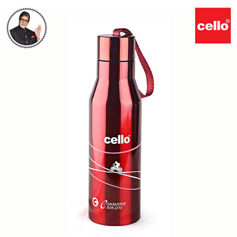 Cello Refresh Stainless Steel Sports Bottle 500ML