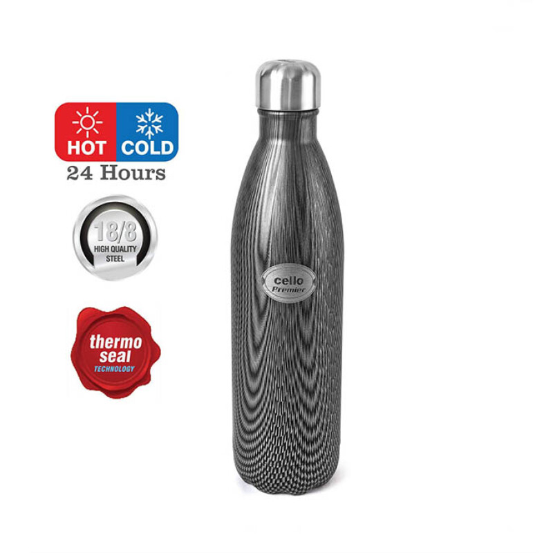 Cello Premier Stainless Steel Bottle 500ML