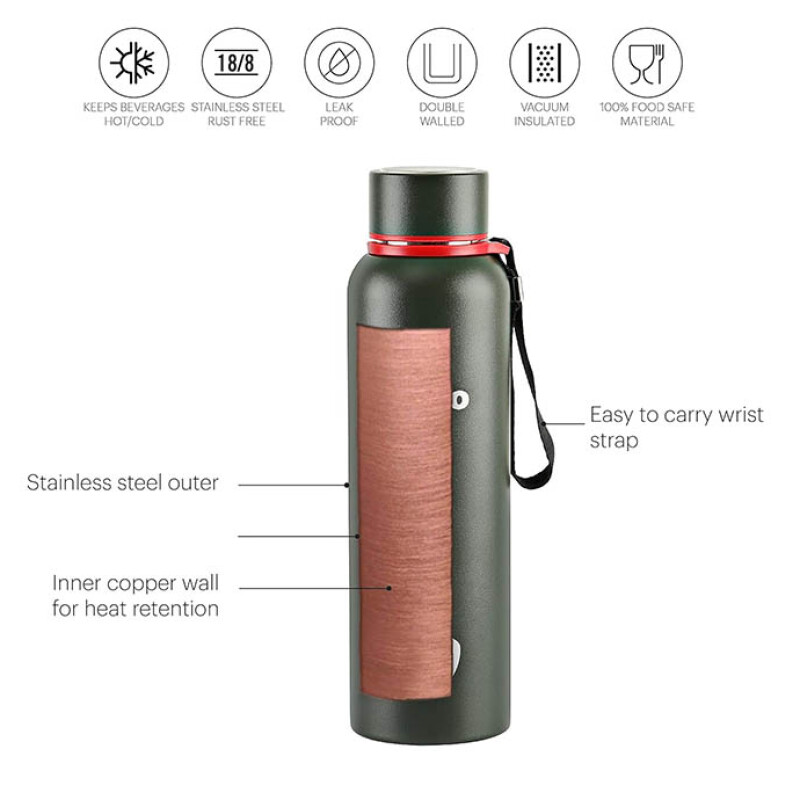 Cello Duro Kent Stainless Steel Flask 900ML