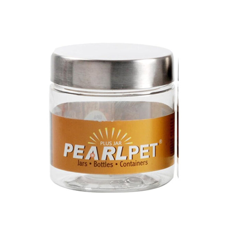Pearlpet Plus Jar Plain 500ML 83MM