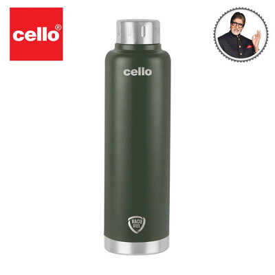 Cello Duro Flip Stainless Steel Flask 1000ML