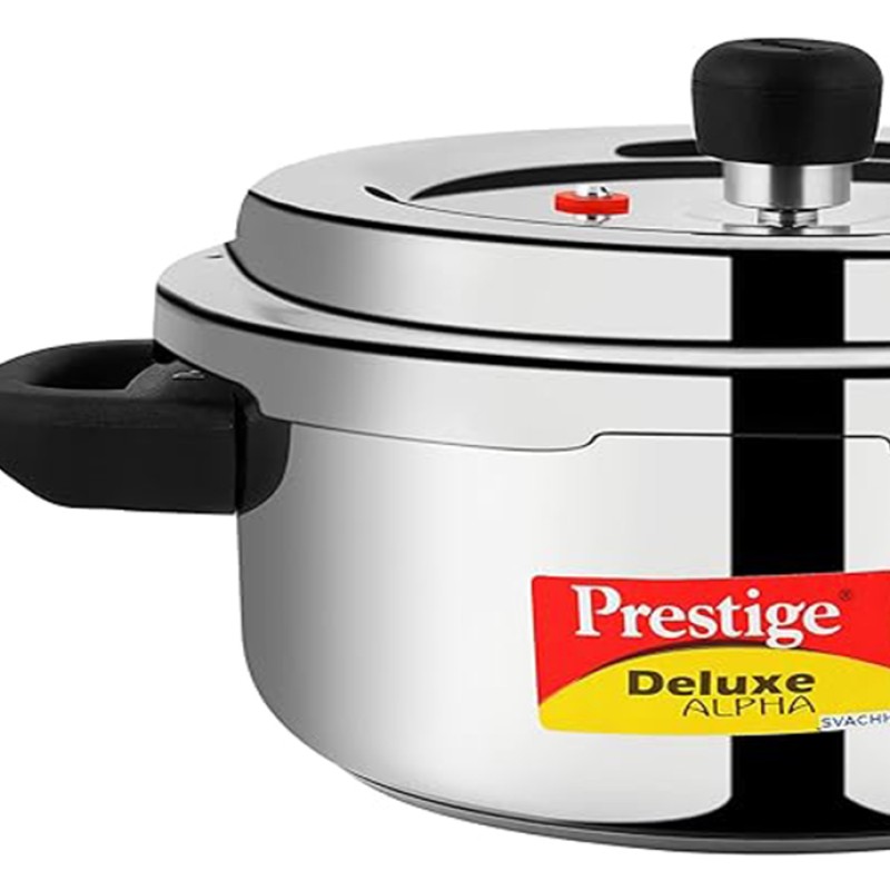 Prestige Svachh Steel Outer Lid Pressure Cooker 3L