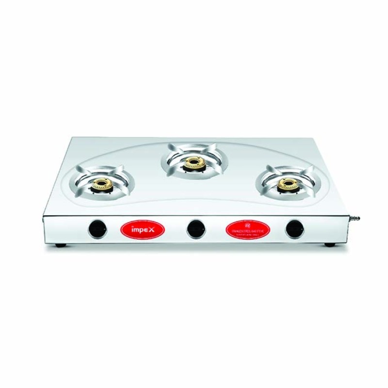 IMPEX Steel 13B 3 Burner LPG Stove