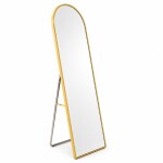Gold Edge Fiber Full Length Floor Mirror