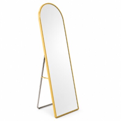 Gold Edge Fiber Full Length Floor Mirror