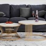 BH Nesting Table In Circular Frame