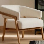 BH Minimalist Fabric Lounge Chair