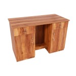 Gaz Teak Finish Office Table