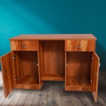 Gaz Teak Finish Office Table