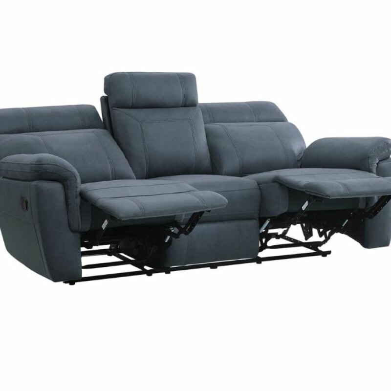 BH Serenity Blue 3-Seater Recliner