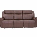 BH LuxeRest Brown 3-Seater Recliner