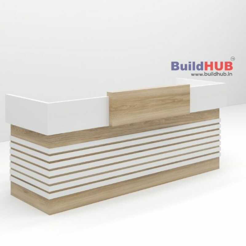 BH Engineered Layered Reception Desk