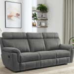 BH Serenity Grey 3-Seater Recliner