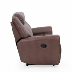 BH LuxeRest Brown 3-Seater Recliner