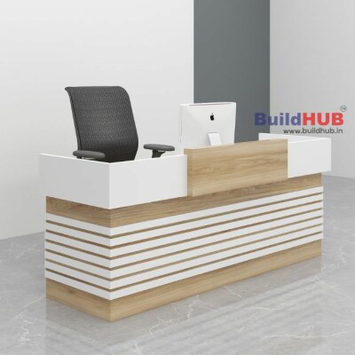 BH Engineered Layered Reception Desk