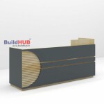 BH Engineered Curve Reception Desk