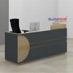 BH Engineered Curve Reception Desk