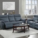 BH Serenity Blue 3-Seater Recliner