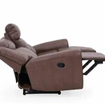 BH LuxeRest Brown 3-Seater Recliner