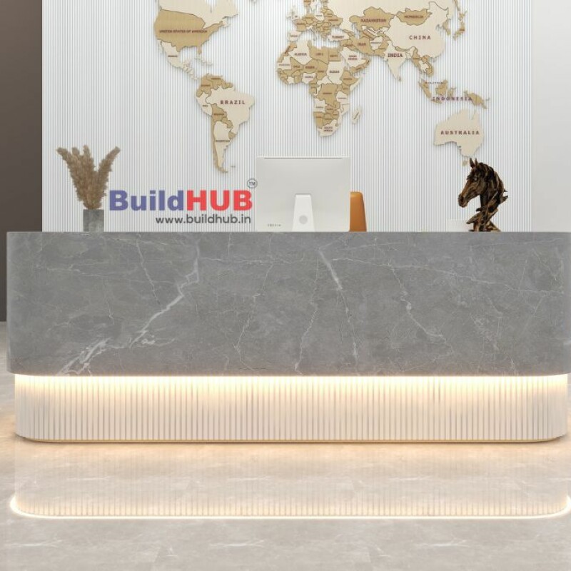 BH Engineered Serene Reception Desk