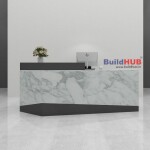 BH Engineered Marble Reception Desk