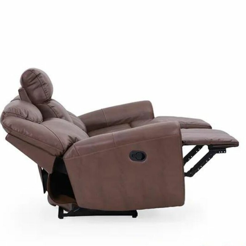 BH LuxeRest Brown 3-Seater Recliner