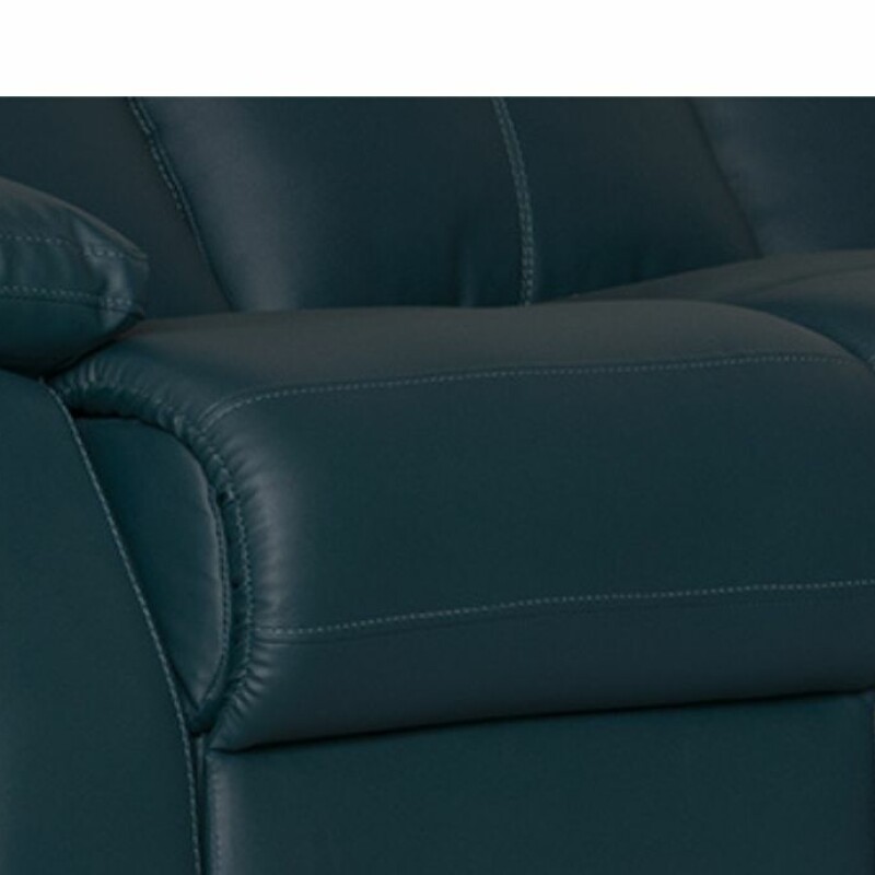 BH Luxe 3-Seater Recliner Deep Blue