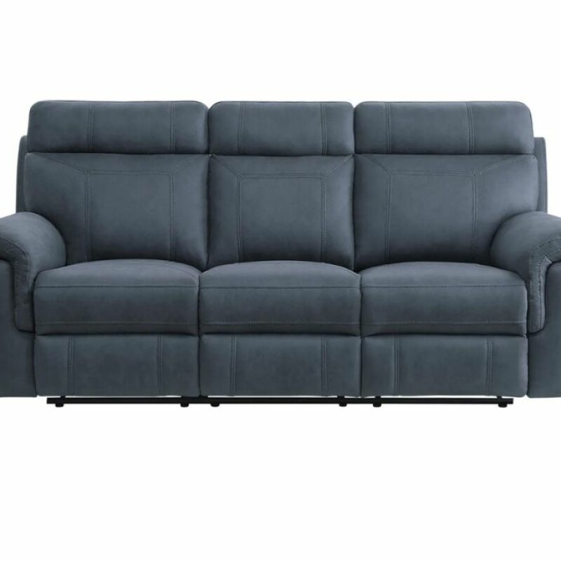 BH Serenity Blue 3-Seater Recliner