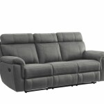 BH Serenity Grey 3-Seater Recliner