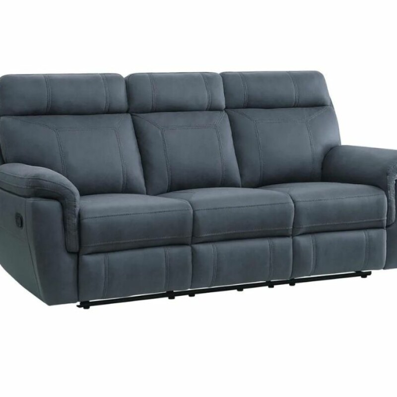 BH Serenity Blue 3-Seater Recliner