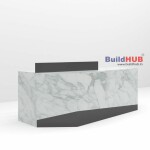 BH Engineered Marble Reception Desk