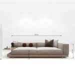 BH Engineered White Leather Sofa Set