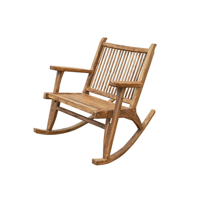 BH Elm Solid Wood Rocking Chair