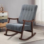 BH Dark Grey Rocking Chair