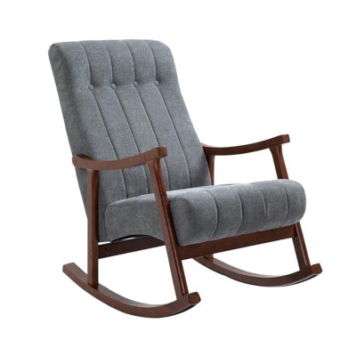 BH Dark Grey Rocking Chair