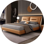 Upholstered Full Cover Cot