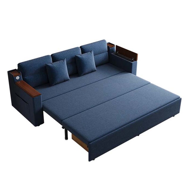 BH Comfort Fabric Sofa cum Bed