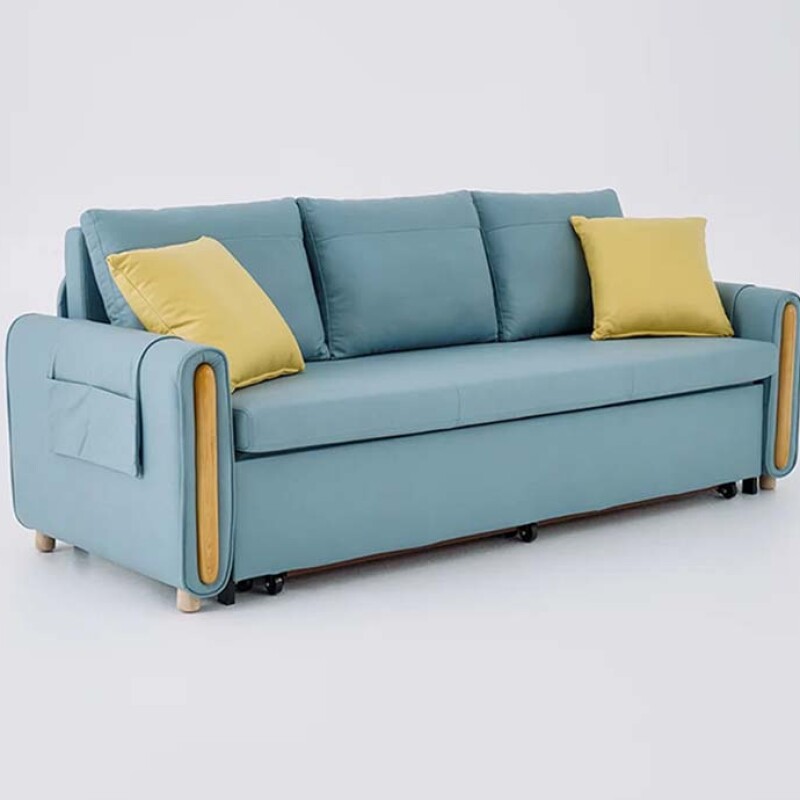 BH Compact Fabric Sofa cum Bed