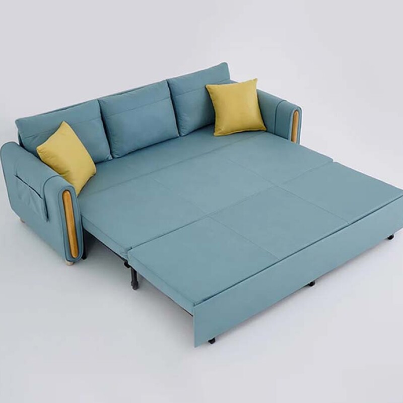 BH Compact Fabric Sofa cum Bed