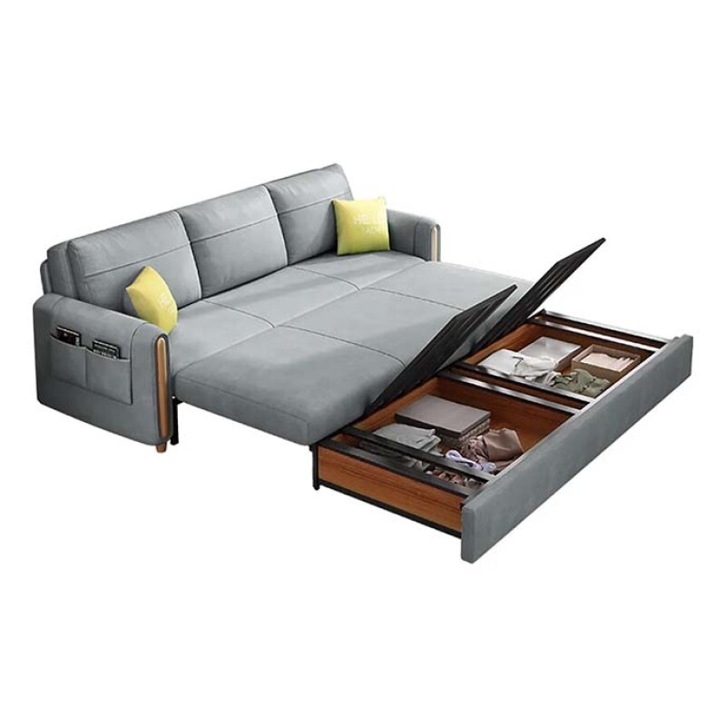 BH Elegant Fabric Sofa cum Bed