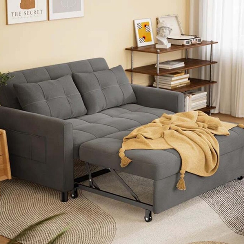 BH Foldable Fabric Sofa cum Bed