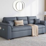 BH Serenity Leather Sofa cum Bed